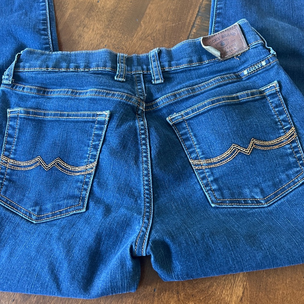 Lucky Brand Blue Sweet & Straight Leg Jeans